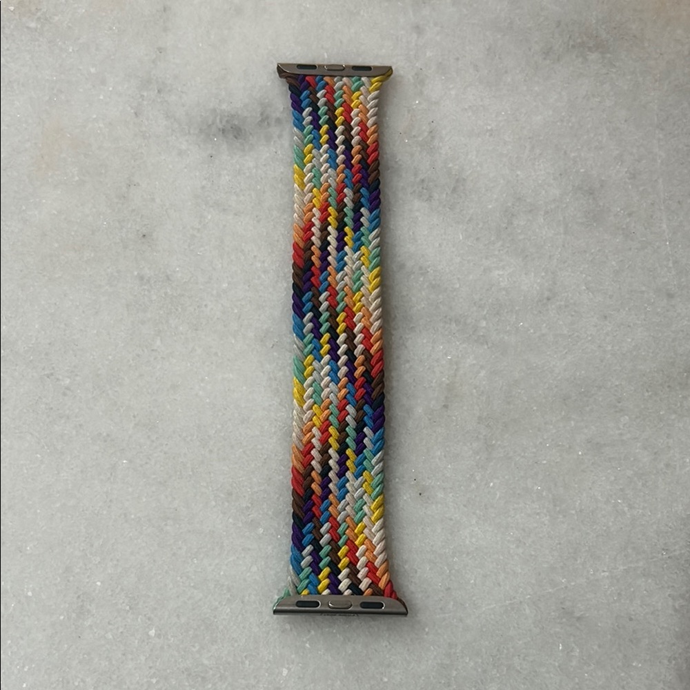 Multicolor Braided Apple Watch Band